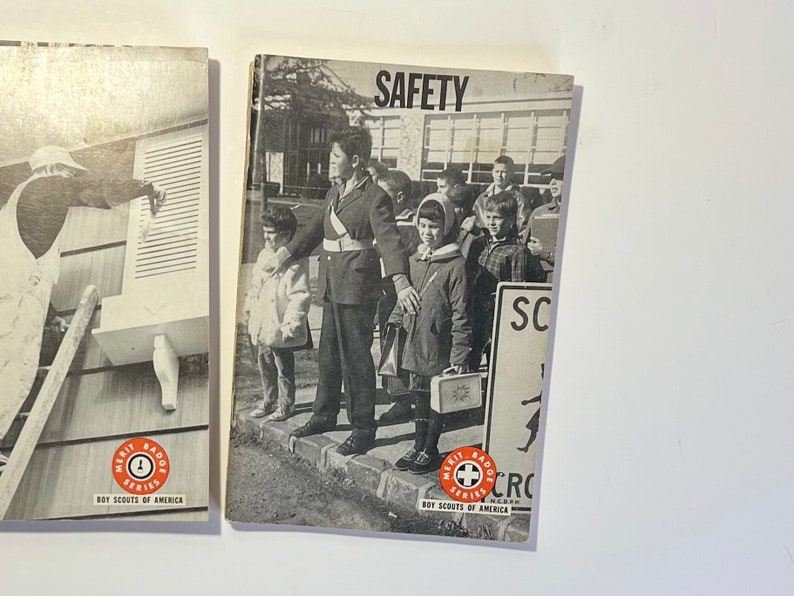 Vintage Boy Scouts of America Merit Badge Series Books Lot of 8 - Etsy