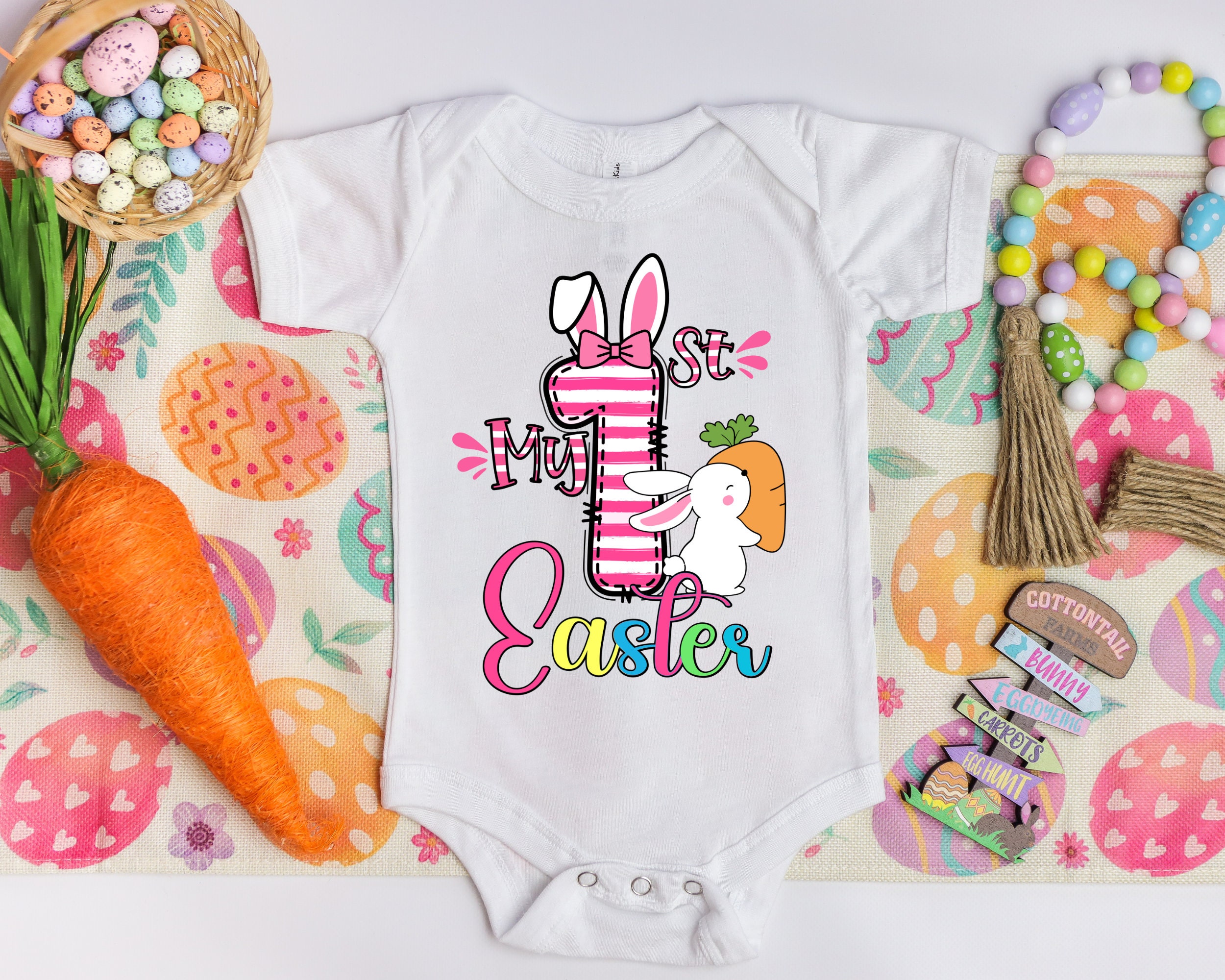 My 1st Easter, Baby First Easter Clipart, My First Easter PNG ...