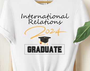 International Relations 2024 Graduate Unisex Short Sleeve crew neck shirt