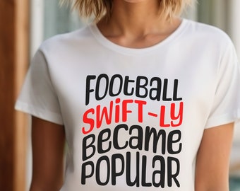 スウィフティー ケルシー ユニセックス ソフトスタイル Tシャツ フットボール テイラー スウィフティーズ カンザスシティ チーフス