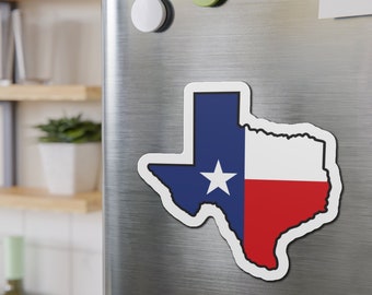 State of Texas Die-Cut Magnet