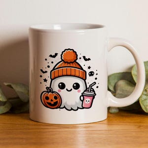 Cute ghost png, Halloween png, coffee png, bougie png, bougie ghost, here for the boos, sticker png, mug png, Trending png, pod, dtf, png