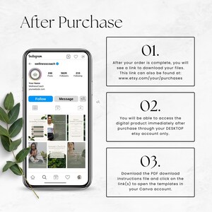 Somatic Therapy Instagram Templates, Editable Mental Health Social Media Content, Holistic Wellness Marketing Kit, Nervous System Regulation image 9