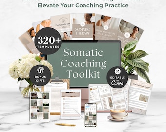 Somatic Therapy Bundle for Coaches, Nervous System Regulation Toolkit, Healing Tool for Holistic Wellness Practices, Psychotherapy Resources