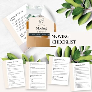 The Complete Relocation Planner and Checklist
64 Pages
Instant Printable Download
Letter Size and A4