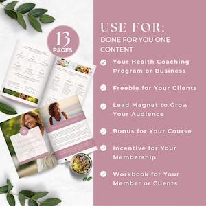 Hormone Health Lead Magnet, Menopause Balance Strategies Guide, Women's Wellness Program Resource, Perimenopause Self Care, Done For You image 4