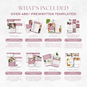 Menopause Coach Toolkit, Perimenopause Support Bundle, Hormone Health Editable Templates, Women's Wellness Program Resources, Midlife Kit zdjęcie 2