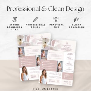 Plantilla editable para folleto de coaching de vida, promoción de servicios de coaching, herramientas de marketing para coaches de mentalidad, folleto de consultoría, anuncio imagen 4