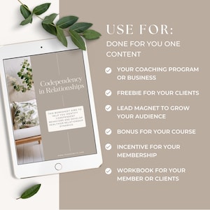 Codependency-werkbladen Therapie, healingtools, werkboek grenzen stellen, zelfhulpgids relaties, counseling voor stellen, geestelijke gezondheid afbeelding 2