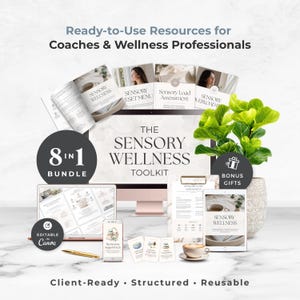 Sensory Wellness Coach Toolkit, Neuro Wellness Bundle, Somatic Coach Program, Mindfulness Program Library, Executive Function Awareness