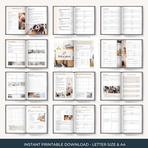 The Complete Relocation Planner and Checklist
64 Pages
Instant Printable Download
Letter Size and A4