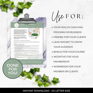 Herbal Remedies & Safe Usage
Lead Magnet / Guide / Client Handout
Canva Editable Template
Commercial License Included
3 Pages