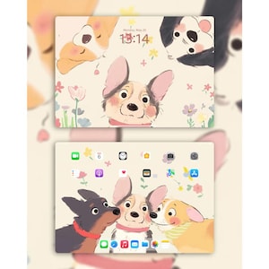 2 iPad Wallpaper Digital Download | 4k | Cute Wallpaper | iOS Wallpaper | Lock Screen | Home Screen