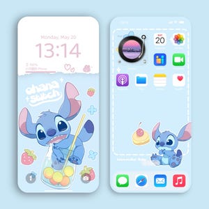 2 iPhone Wallpaper Disney Digital Download 4k | Cute Wallpaper | iOS Wallpaper | iPhone Wallpaper | Home Screen |