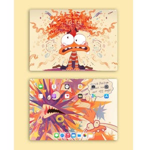 2 Download digitale di sfondi per iPad / 4K / Sfondi carini / Sfondi iOS / Schermata di blocco / Schermata iniziale
