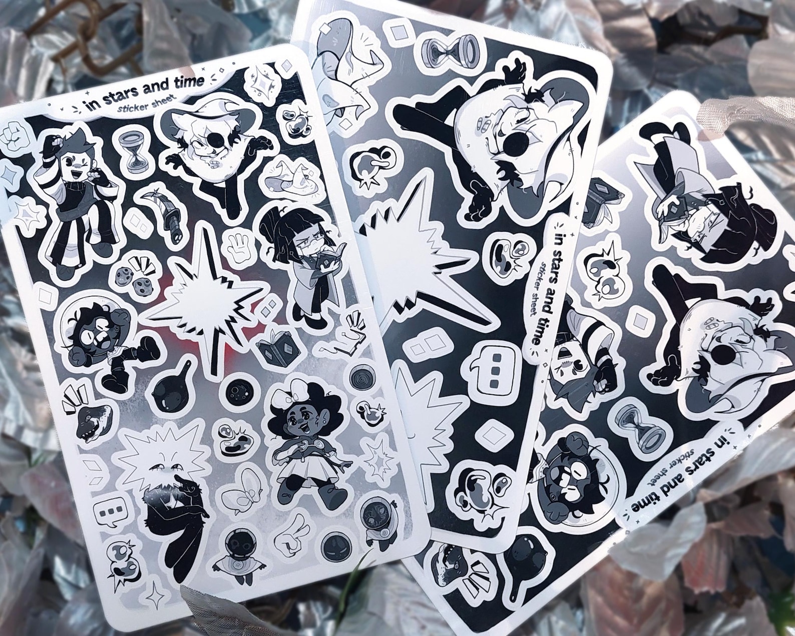 IN STARS & TIME Sticker Sheets