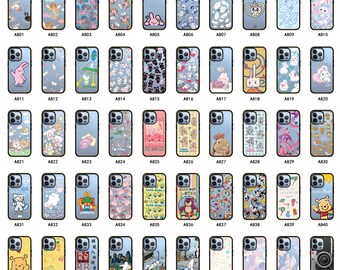 List 3 - Clear Impact Phone Case 2.0mm Thickness, iPhone 15 case, iPhone 14 case, iPhone 13 case, funny phone case, collage phone case