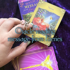 Messages Oracle des Fées - Fées magiques