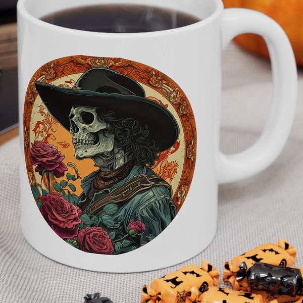 Grateful Dead Casey Jones Gift deadhead coffee lover B&B bed and breakfast 11oz coffee mug morning coffee kitchen mugs tea cup collector