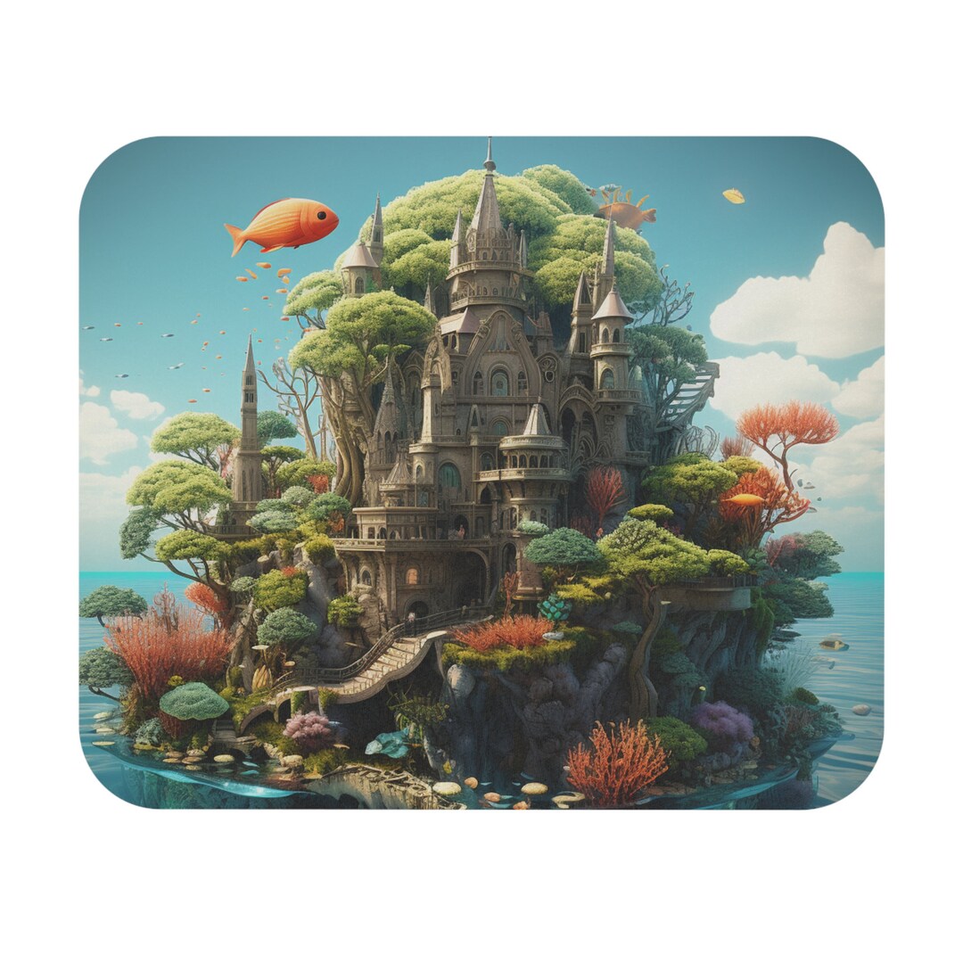 Mouse Pad Fantasy Art Work Gift Mom Dad Grandparents Aunts Gift Present