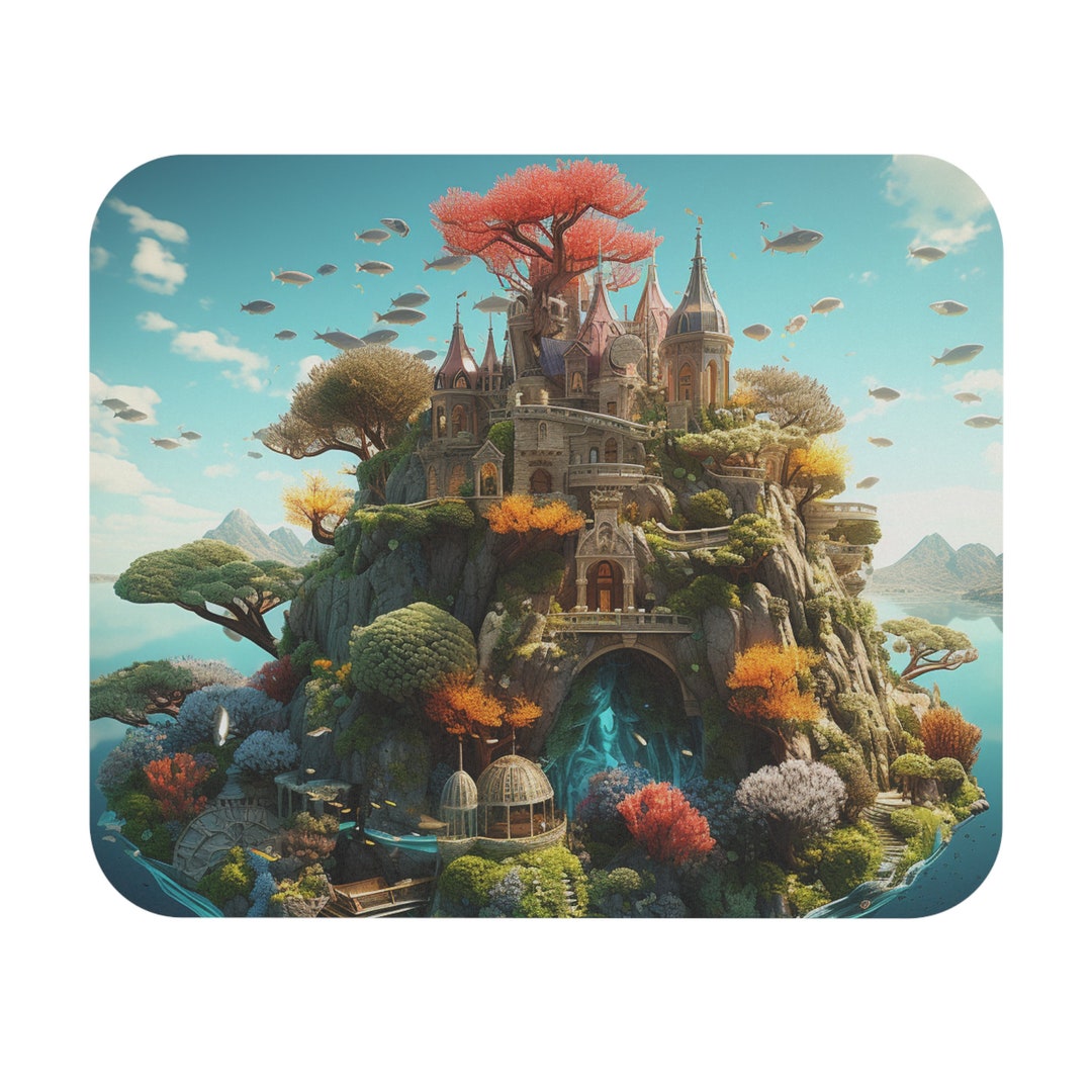 Mouse Pad Fantasy Art Work Gift Mom Dad Grandparents Aunts Gift Present