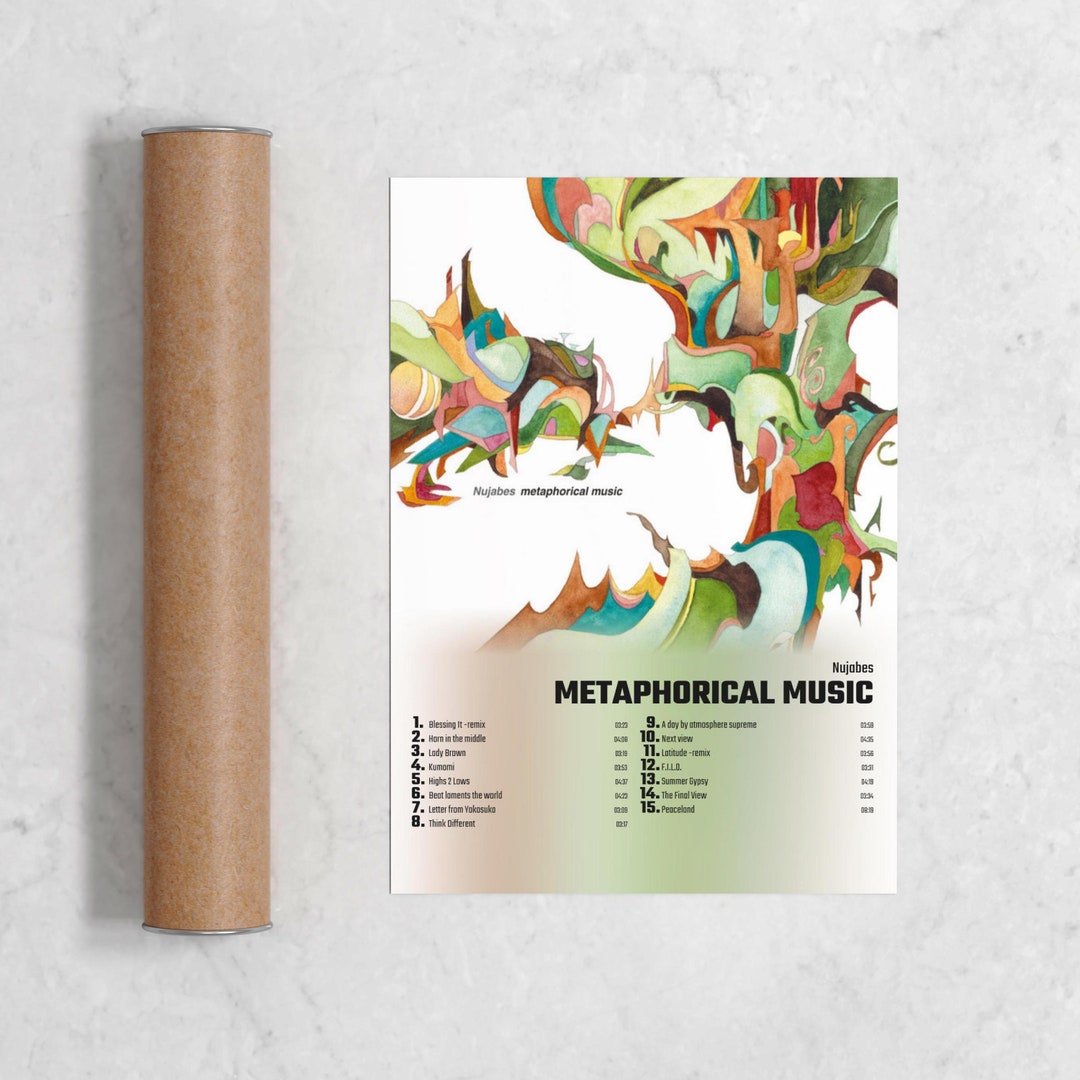 Nujabes Metaphorical Music Album Cover Poster Print Wall Etsy