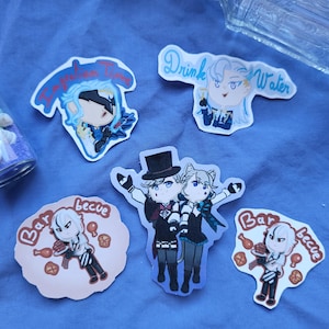Stickers autocollant personnage Genshin Impact