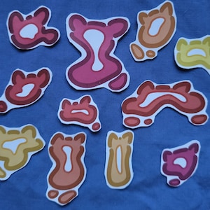 Stickers autocollant personnage Genshin Impact