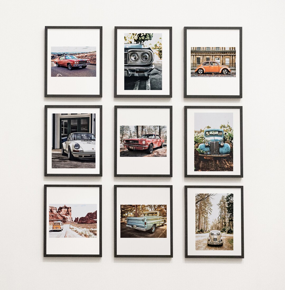 Classic Car Collection Set of 18 Digital Download - Etsy