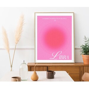 Astrology Art Digital Art Print Download: Libra
