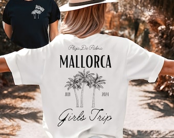 Malle T-Shirt, Gruppenshirt, Malle T-Shirts, Team Shirts, Mädelstrip Shirt, Girlstrip Shirt, Mädelstrip Deuschland Ideen, Mädelsurlaub Shirt