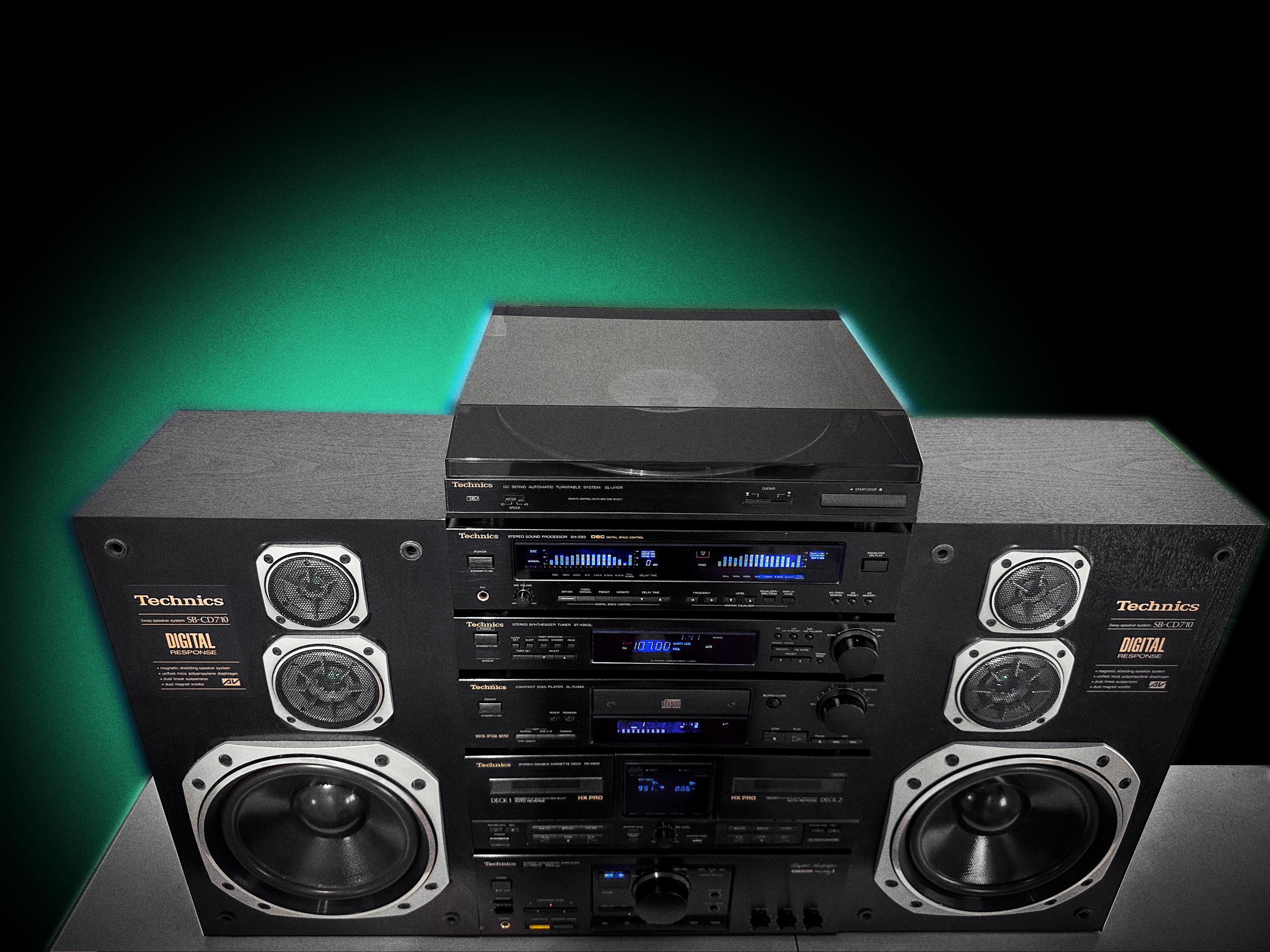 TECHNICS TOWER SU-X920D Complete Rare Vintage Stereo Component