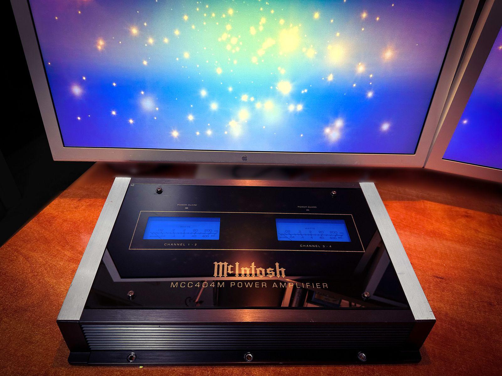 Mcintosh MCC404M Rare Open Boxed Vintage Power Amplifier Car Audio