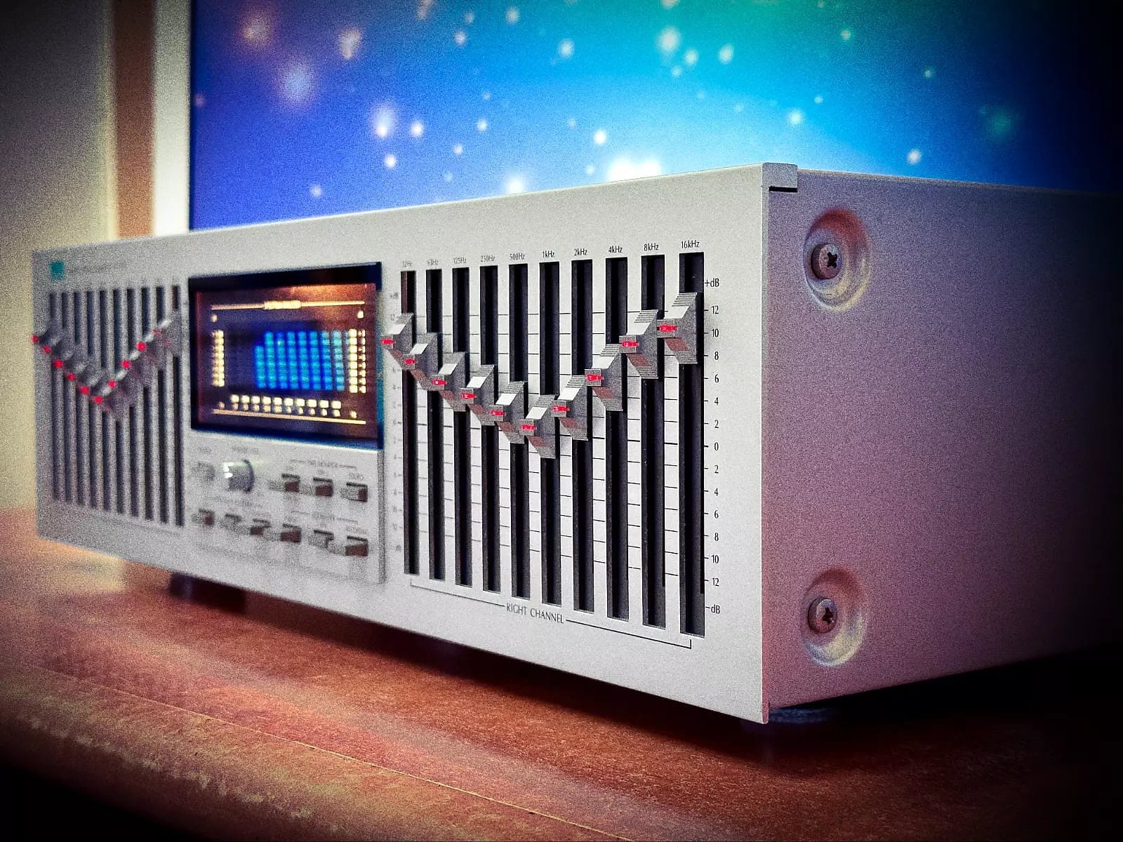 SANSUI SE-8X Rare Silver Vintage Stereo Graphic Equalizer - Etsy