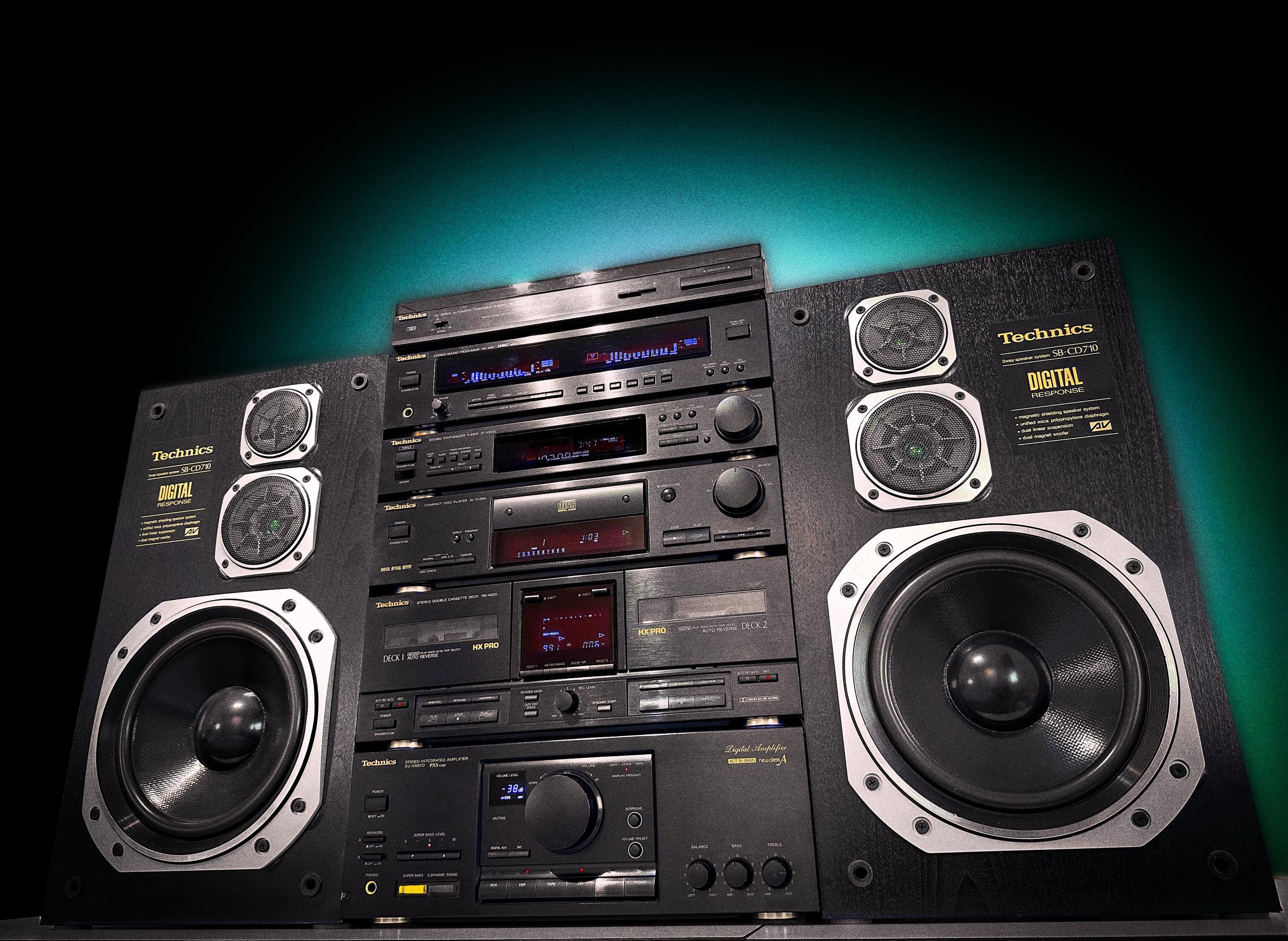 TECHNICS TOWER SU-X920D Complete Rare Vintage Stereo Component
