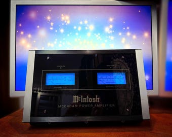 Mcintosh MCC404M Rare Open Boxed Vintage Power Amplifier Car Audio