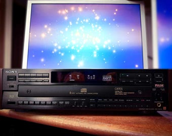 Sony CDP-C87ES Vintage 5-fach CD Spieler Deck