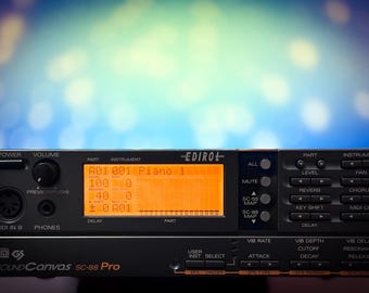Roland Sound Canvas SC-88 Pro Rare Midi Sequencer Module - Etsy