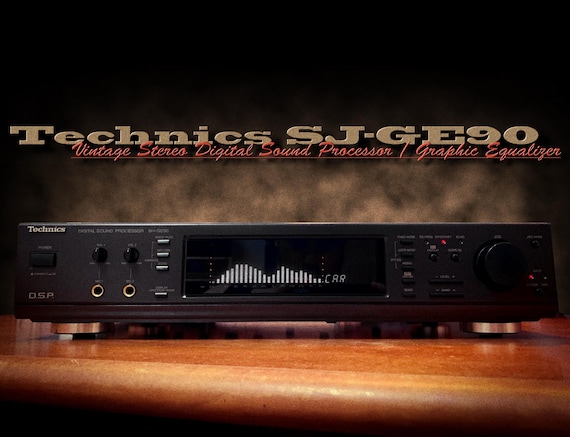 TECHNICS SH-GE90 Rare Vintage Stereo Digital DSP Equalizer - Etsy