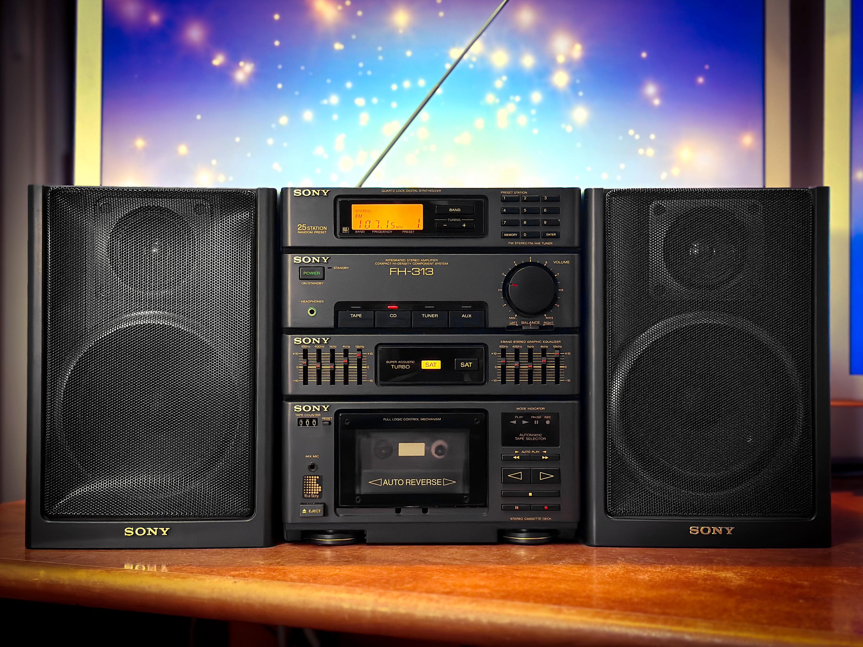 chaine hi-fi sony FH-9  VINTAGE