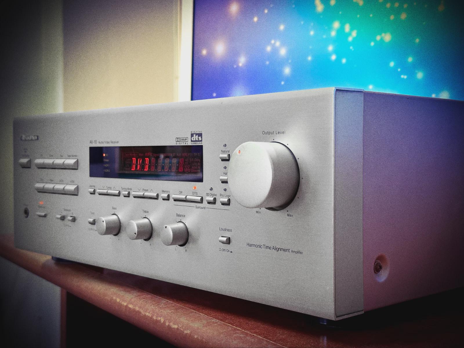 Nakamichi AV-10 Rare Silver Vintage Stereo Digital AV Receiver - Etsy