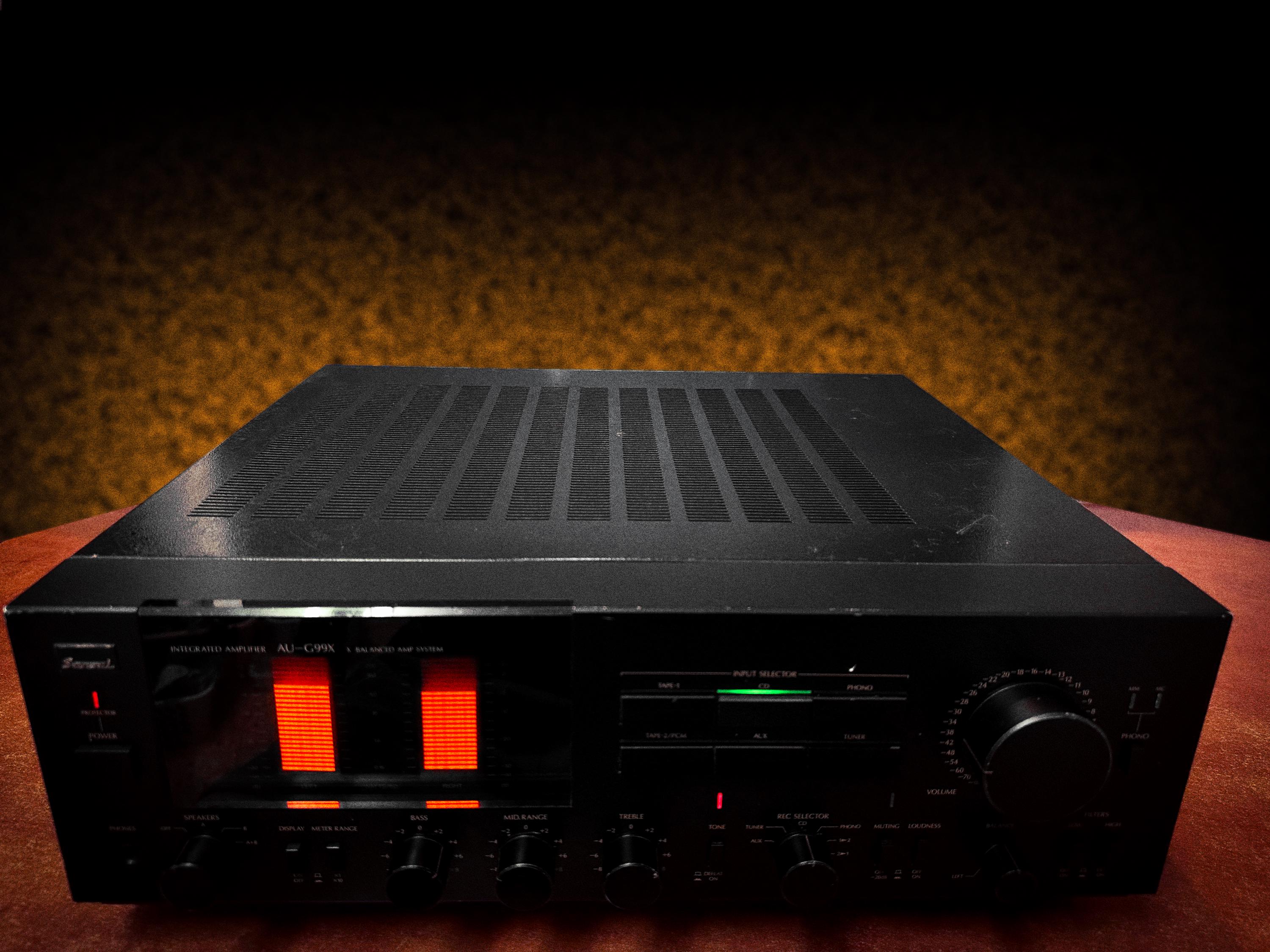 Sansui AU-G99X Rare Vintage Powerful 160W Stereo Amplifier MM/MC