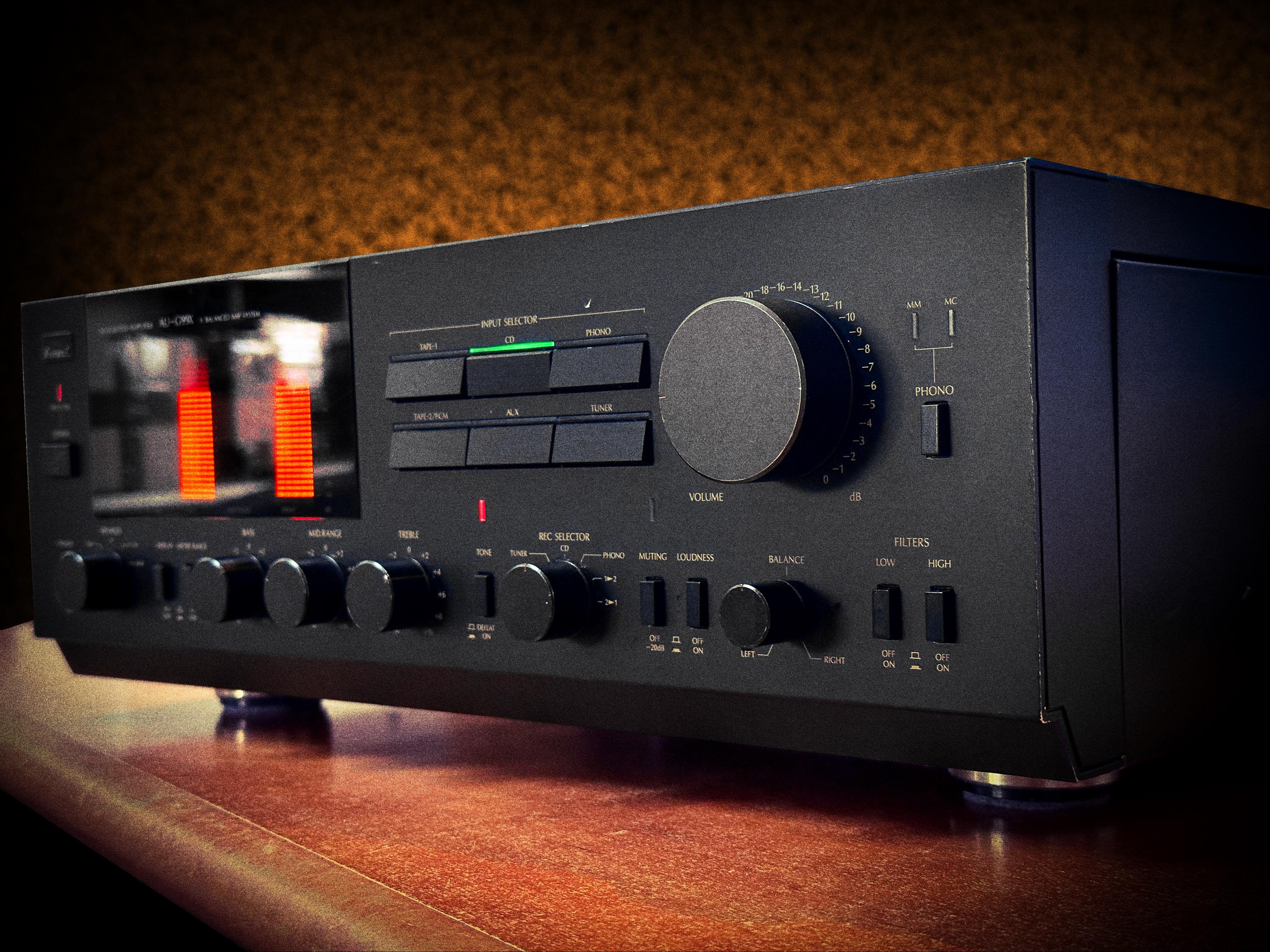 Sansui AU-G99X Rare Vintage Powerful 160W Stereo Amplifier MM/MC
