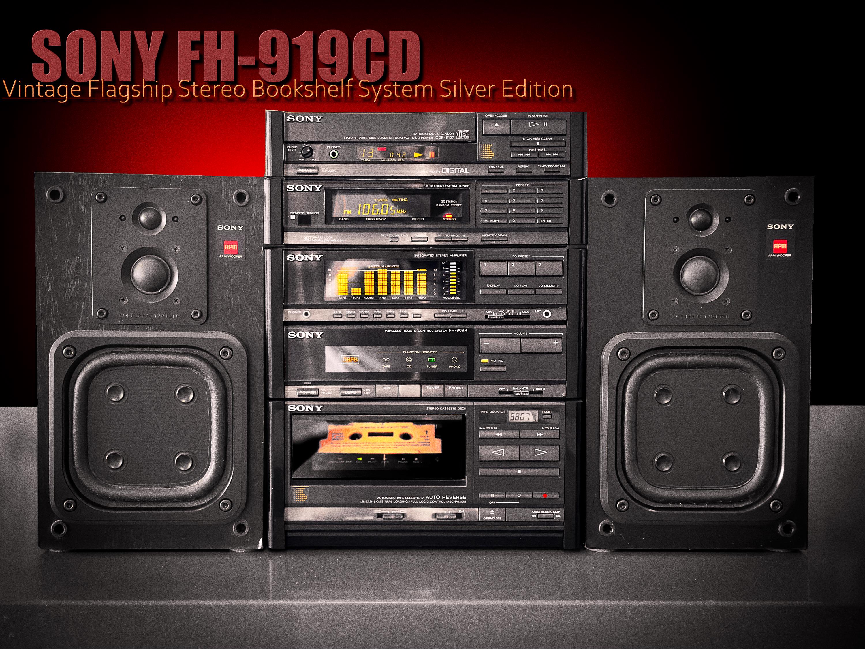 Chaîne Hi-fi Sony FH-B490 - Photo, audio & vidéo