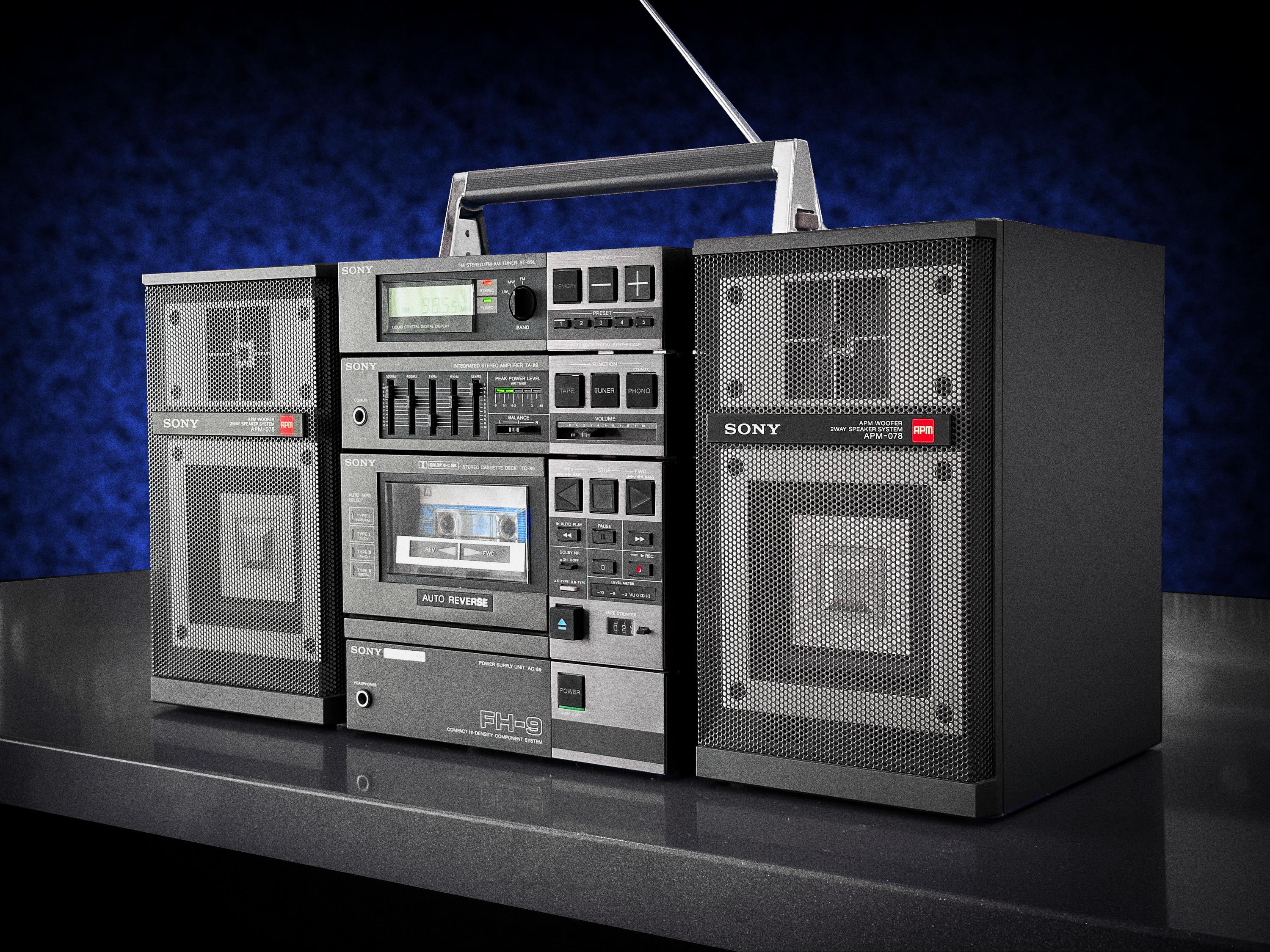 SONY コンポ FH-9 ST-89 TA-89 TC-89 AC-89 SONY FH-9 (ST-89/TA-89/TC-89/AC-89/APM89) システムコンポ【ジャンク