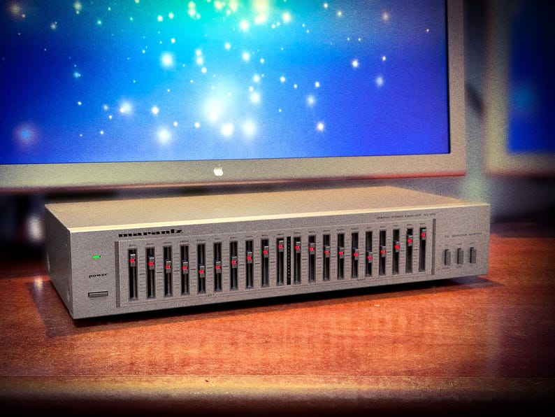 Marantz EQ-20D Rare Vintage Stereo Graphic Equalizer - Etsy Israel