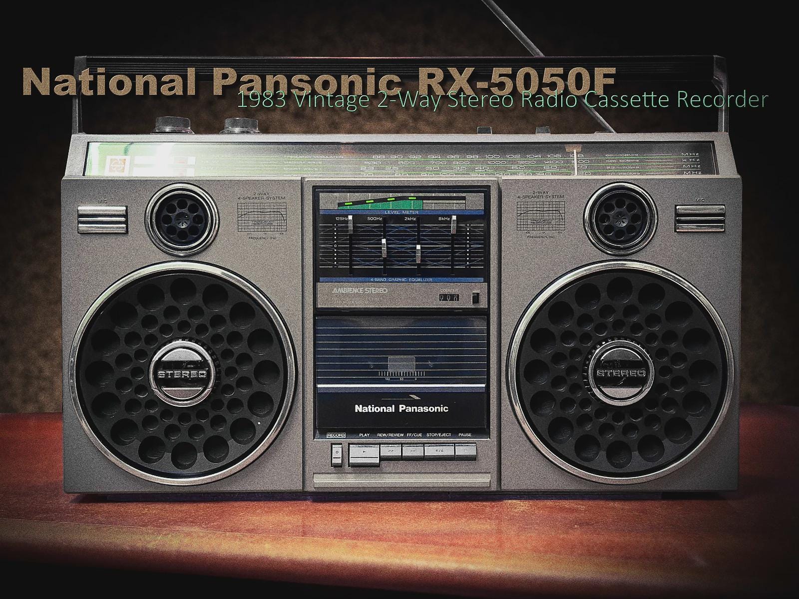 National Panasonic Boombox Audio - Etsy