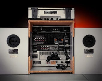 TECHNICS 315 SET-7 Rare Complete Vintage Stereo Components System