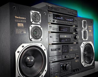 TECHNICS TOWER SU-X920D Complete Rare Vintage Stereo Component