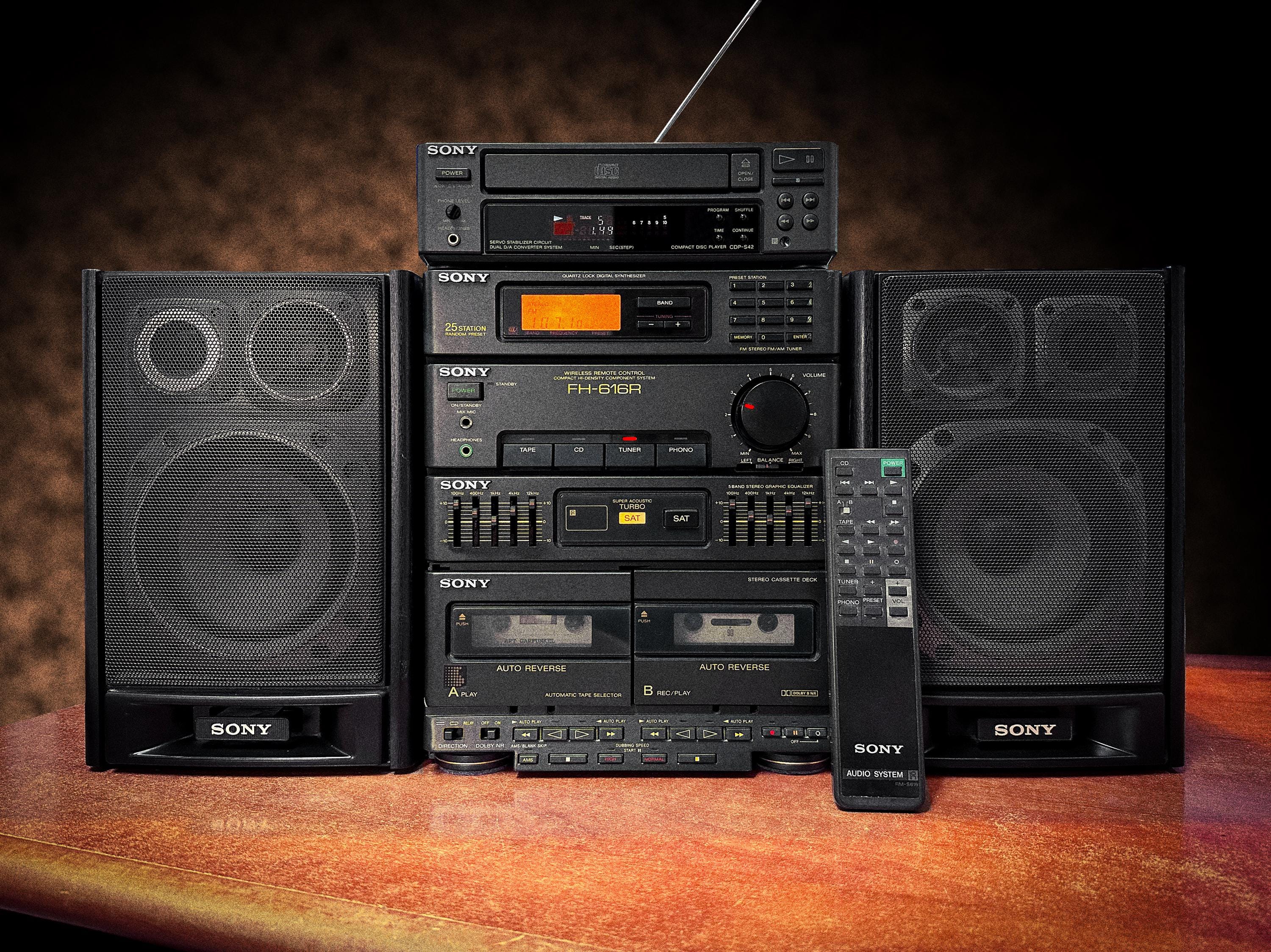 Vintage sony stereo system - Etsy 日本
